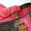 Pre-owned Louis Vuitton Speedy 30 Grenade V brown×pink Monogram Canvas M41533 handbag | stylenewstar