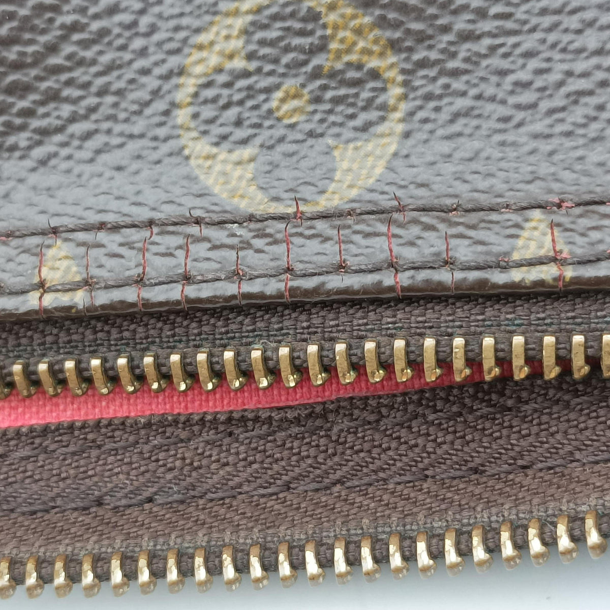 Pre-owned Louis Vuitton Speedy 30 Grenade V brown×pink Monogram Canvas M41533 handbag | stylenewstar