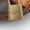 Pre-owned Louis Vuitton Speedy 30 Grenade V brown×pink Monogram Canvas M41533 handbag | stylenewstar