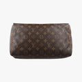 Pre-owned Louis Vuitton Speedy 30 Grenade V brown×pink Monogram Canvas M41533 handbag | stylenewstar