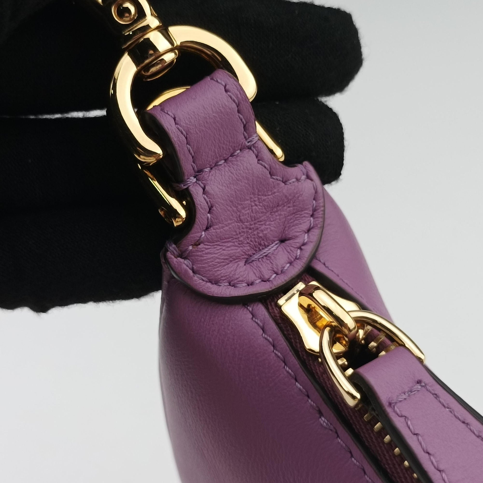 Nano Fendigraphy Purple Leather 7AS089 7AS089 AKKT 229 4927ナノ フェンディグラフィー パープル レザー 7AS089 7AS089 AKKT 229 4927