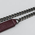 Pre-owned Yves Saint Laurent Niki Burgundy Leather 583103 shoulderbag | stylenewstar