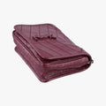 Pre-owned Yves Saint Laurent Niki Burgundy Leather 583103 shoulderbag | stylenewstar