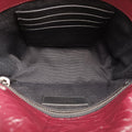 Pre-owned Yves Saint Laurent Niki Burgundy Leather 583103 shoulderbag | stylenewstar