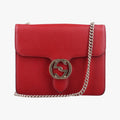 Interlocking G Red Leather 510304 G026787367インターロッキングG レッド レザー 510304 G026787367