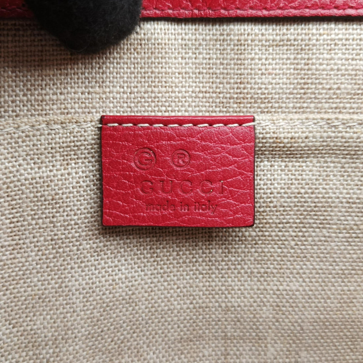 Interlocking G Red Leather 510304 G026787367インターロッキングG レッド レザー 510304 G026787367