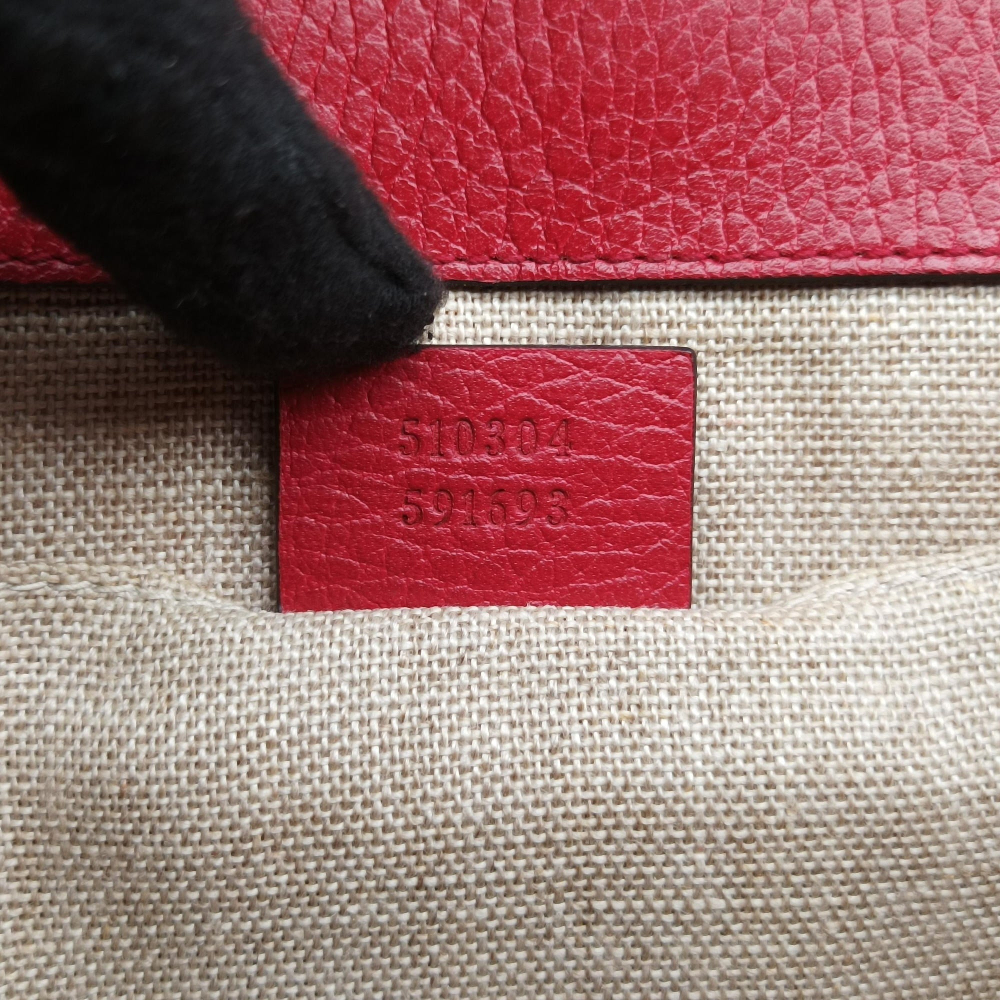 Interlocking G Red Leather 510304 G026787367インターロッキングG レッド レザー 510304 G026787367
