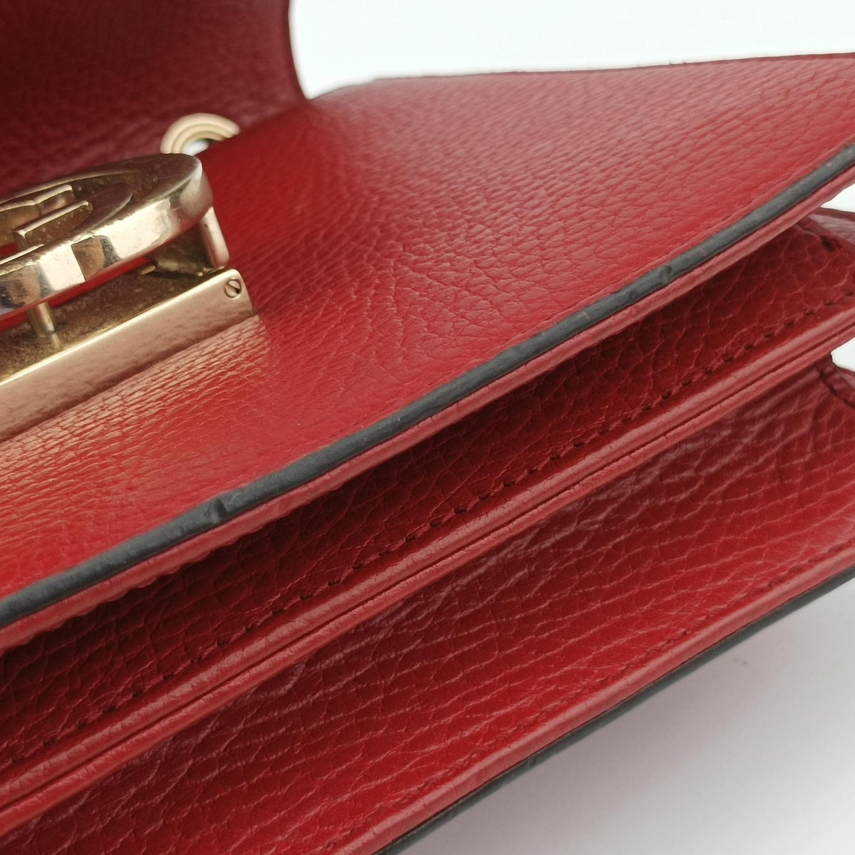 Interlocking G Red Leather 510304 G026787367インターロッキングG レッド レザー 510304 G026787367