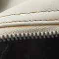 Pre-owned Christian Dior Gaucho White Leather  shoulderbag | stylenewstar