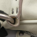 Pre-owned Christian Dior Gaucho White Leather  shoulderbag | stylenewstar