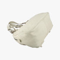Pre-owned Christian Dior Gaucho White Leather  shoulderbag | stylenewstar