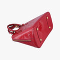 Pre-owned Louis Vuitton Alma PM pomme d'amour Vernis M90096 handbag | stylenewstar