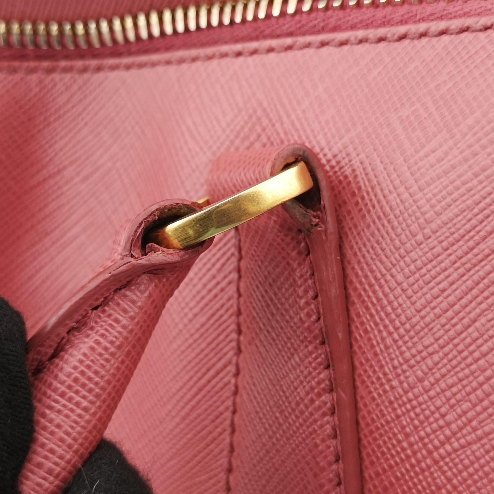 Promenade Pink SAFFIANO Leather BL0837 7/Iプロムナード ピンク サフィアーノレザー BL0837 7/I