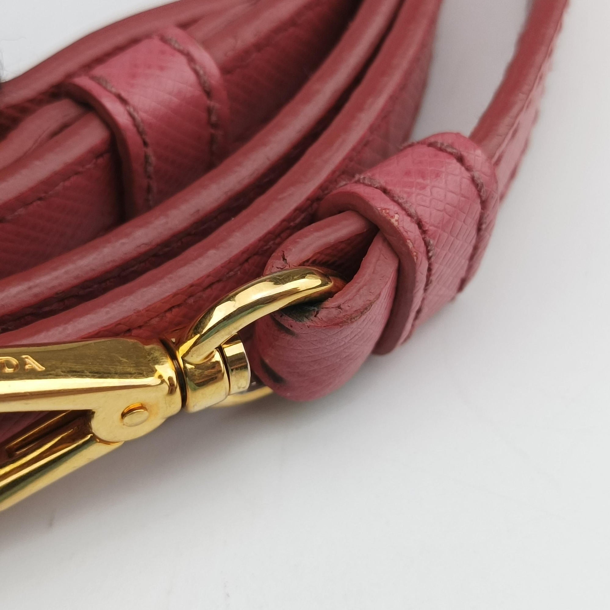 Promenade Pink SAFFIANO Leather BL0837 7/Iプロムナード ピンク サフィアーノレザー BL0837 7/I