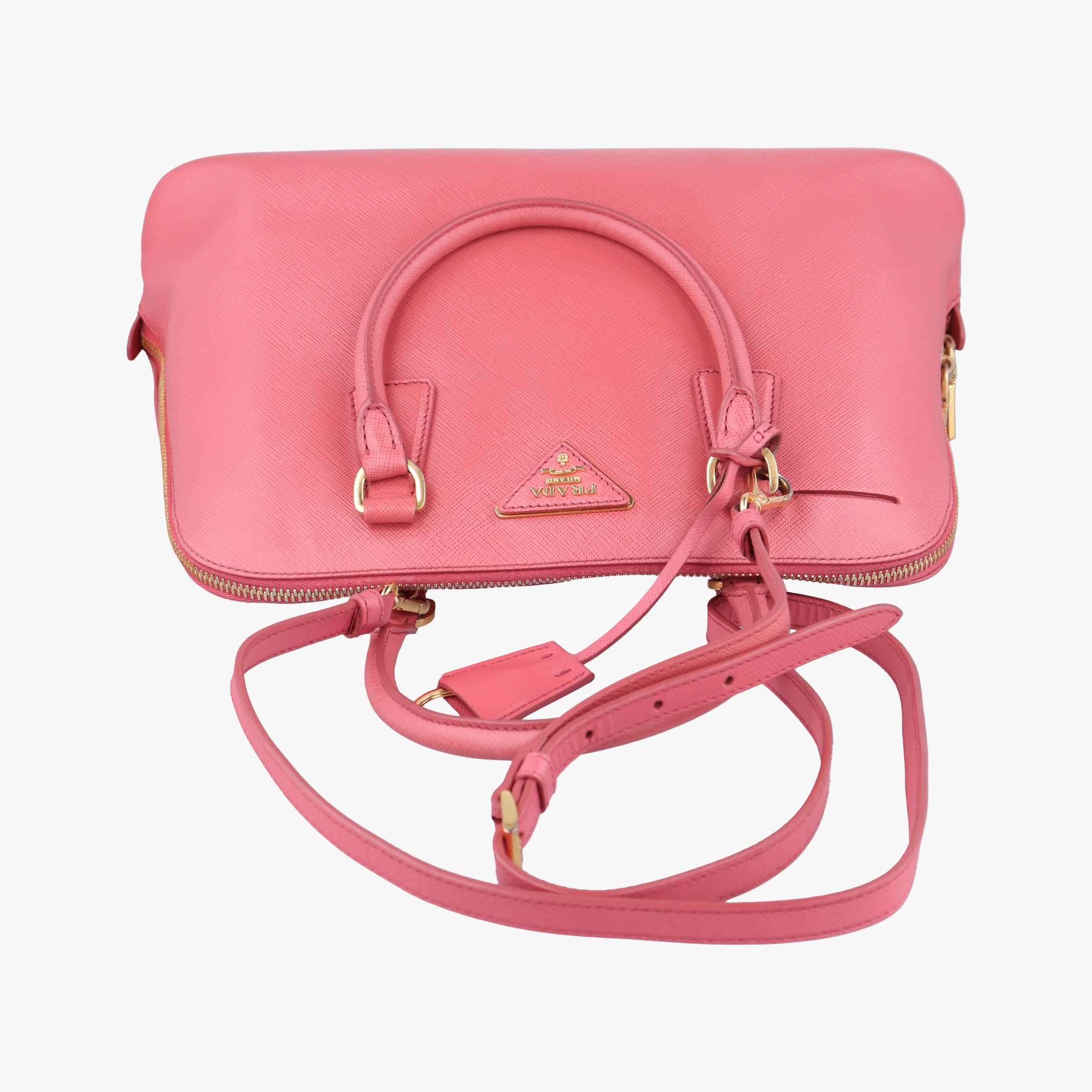 Promenade Pink SAFFIANO Leather BL0837 7/Iプロムナード ピンク サフィアーノレザー BL0837 7/I