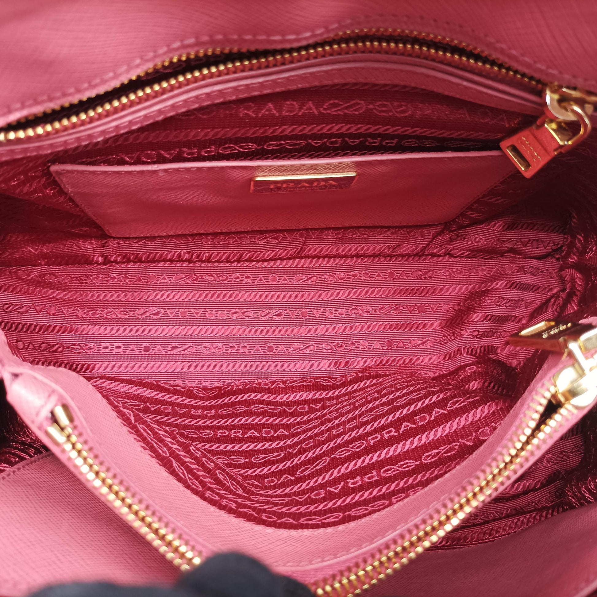 Promenade Pink SAFFIANO Leather BL0837 7/Iプロムナード ピンク サフィアーノレザー BL0837 7/I