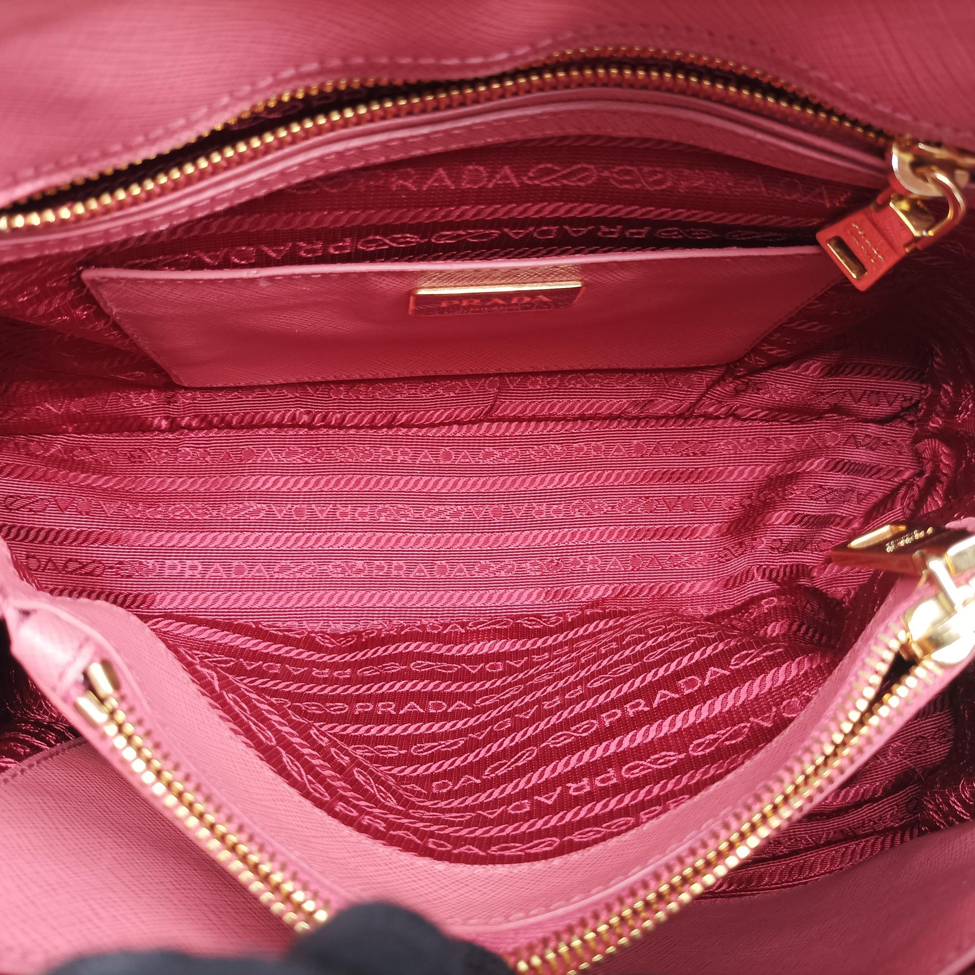 Promenade Pink SAFFIANO Leather BL0837 7/Iプロムナード ピンク サフィアーノレザー BL0837 7/I