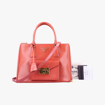 Galleria Front Pocket Orange Patent BN2674 14/Aガレリア フロント ポケット オレンジ パテント BN2674 14/A
