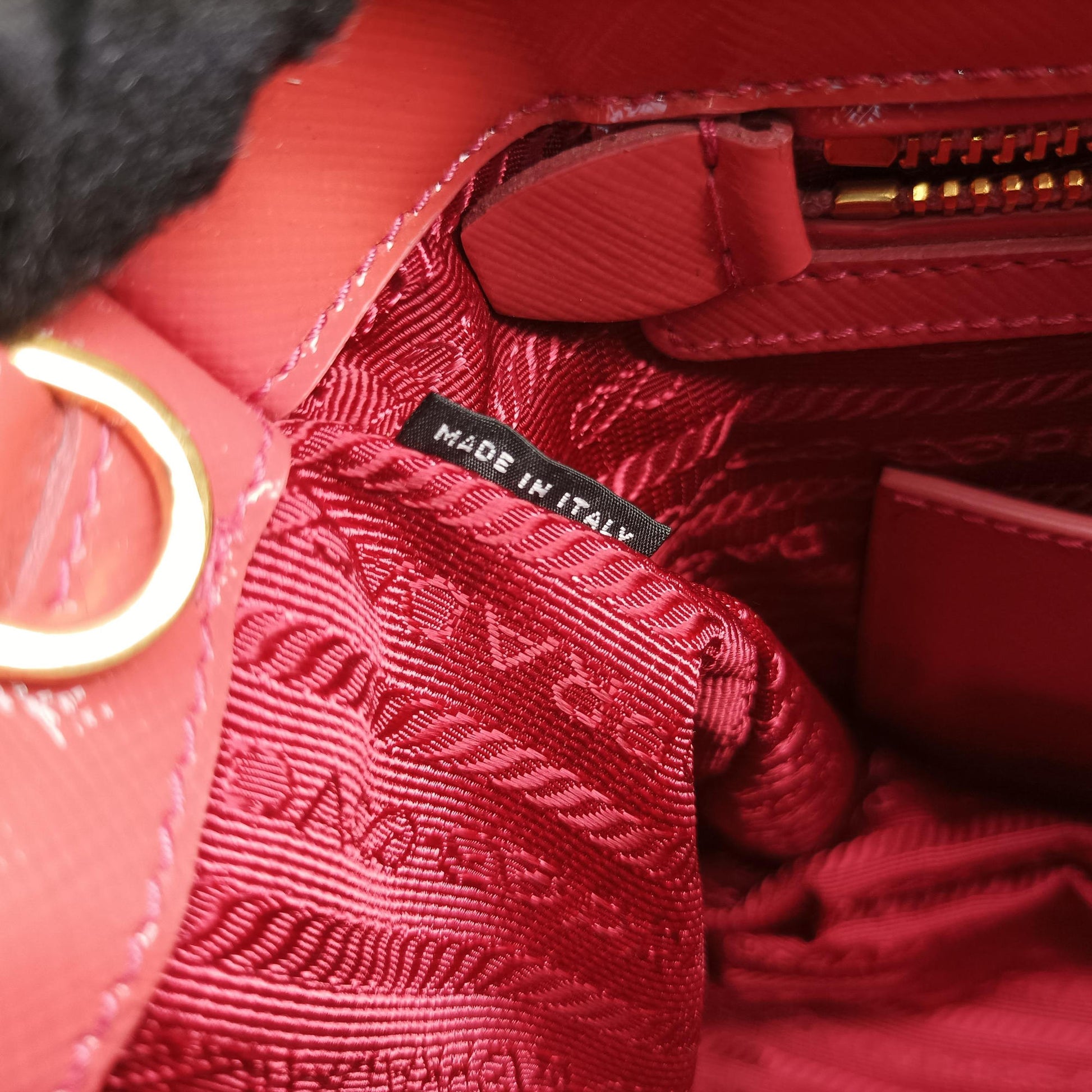 Galleria Front Pocket Orange Patent BN2674 14/Aガレリア フロント ポケット オレンジ パテント BN2674 14/A