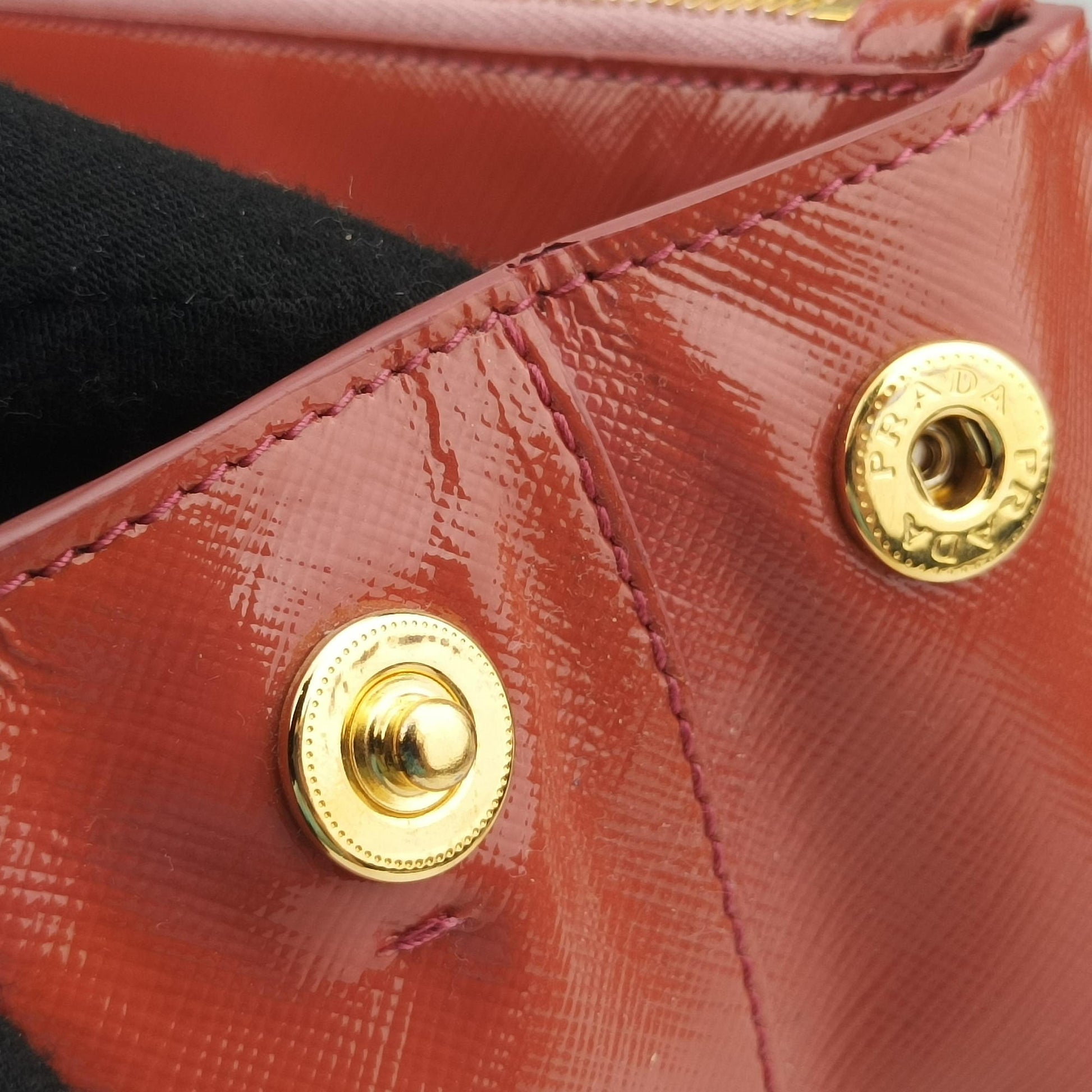 Galleria Front Pocket Orange Patent BN2674 14/Aガレリア フロント ポケット オレンジ パテント BN2674 14/A