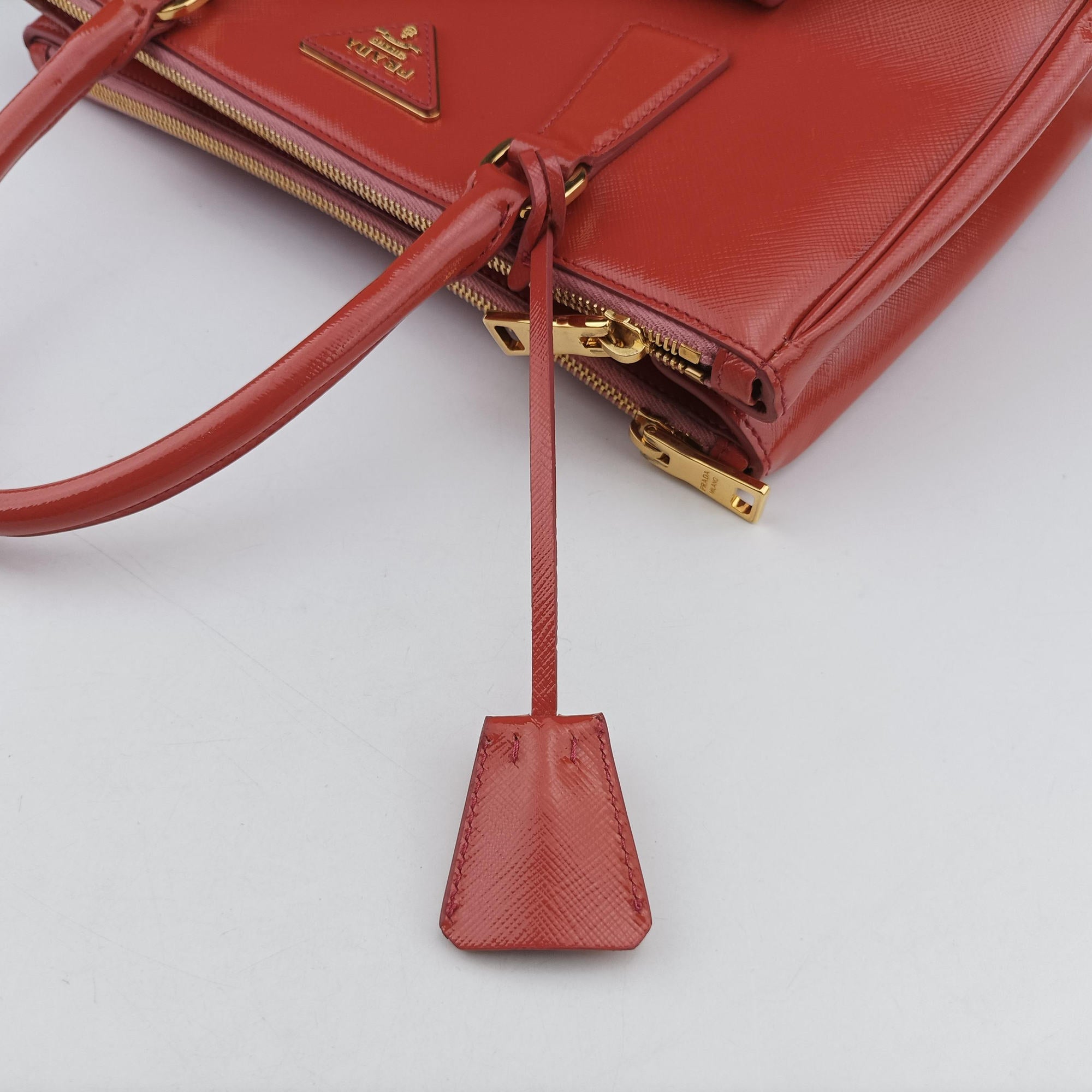 Galleria Front Pocket Orange Patent BN2674 14/Aガレリア フロント ポケット オレンジ パテント BN2674 14/A