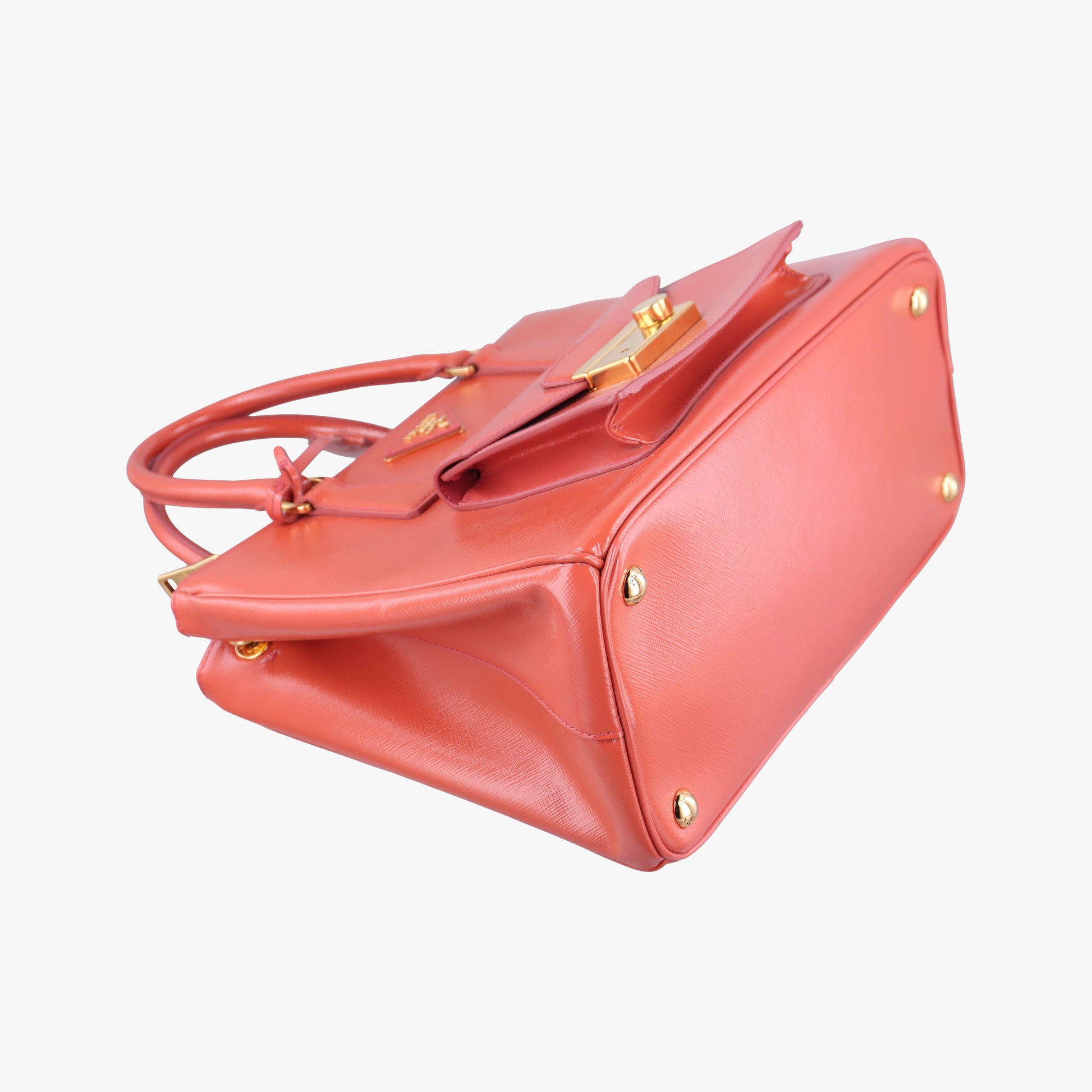 Galleria Front Pocket Orange Patent BN2674 14/Aガレリア フロント ポケット オレンジ パテント BN2674 14/A