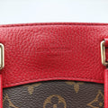 Pre-owned Louis Vuitton RETIRO PM brown×COQUELICOT Monogram Canvas×calf leather M50057 shoulderbag | stylenewstar