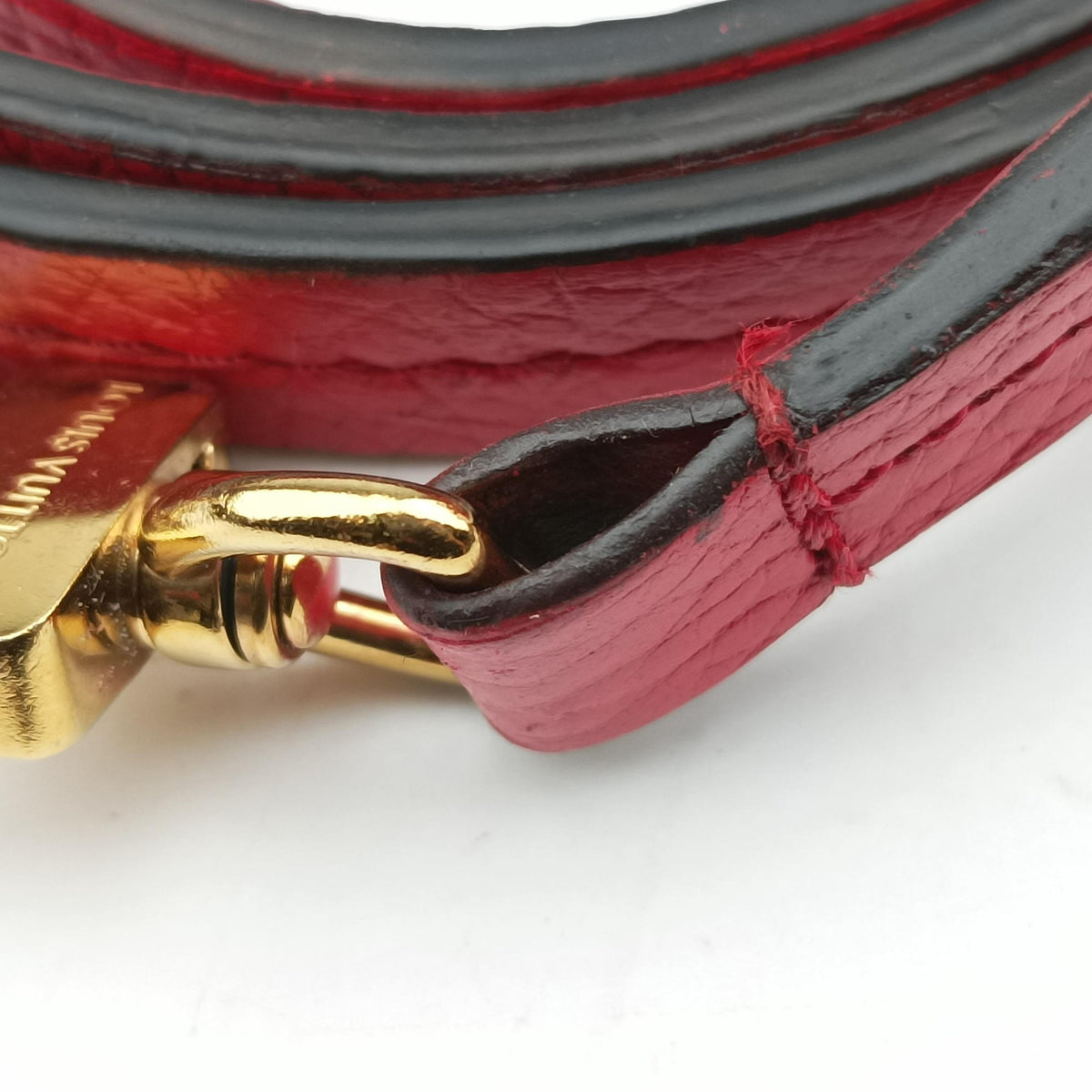 Pre-owned Louis Vuitton RETIRO PM brown×COQUELICOT Monogram Canvas×calf leather M50057 shoulderbag | stylenewstar