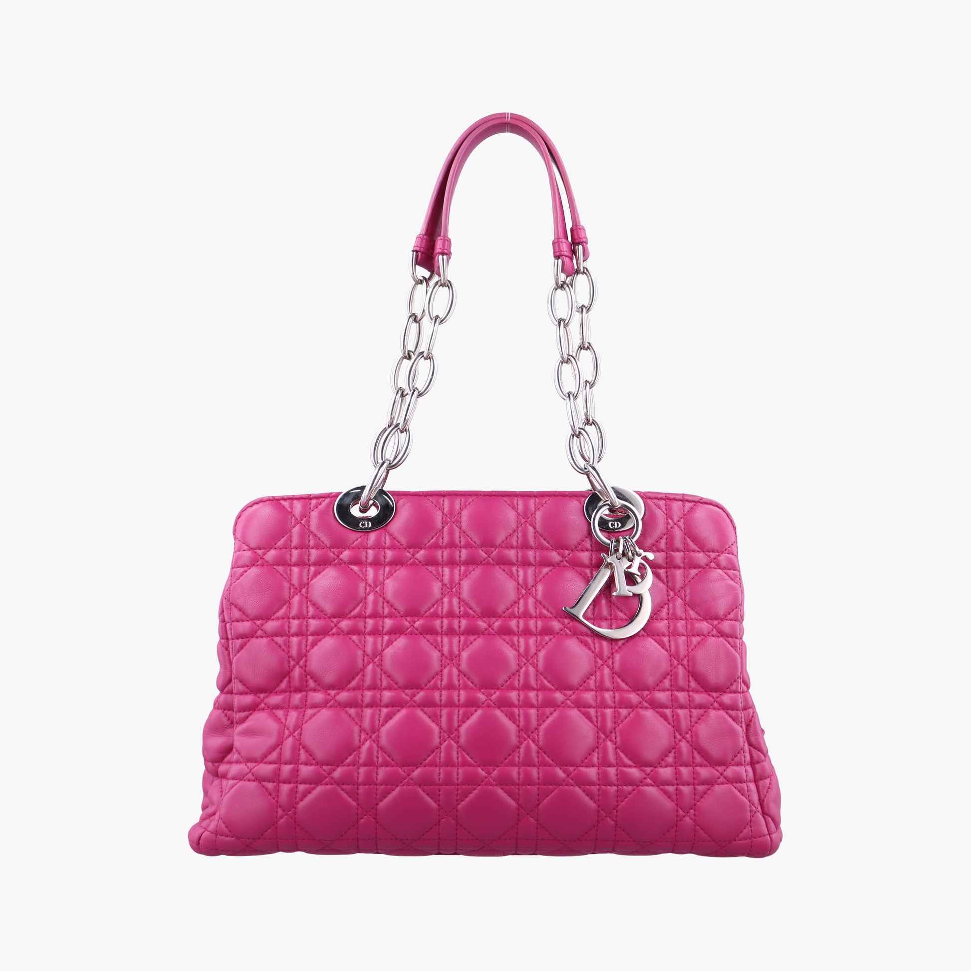 Cannage Dior Soft Shopping Purple lambskin 17-BO-0154ディオールソフト パープル ラムスキン 17-BO-0154