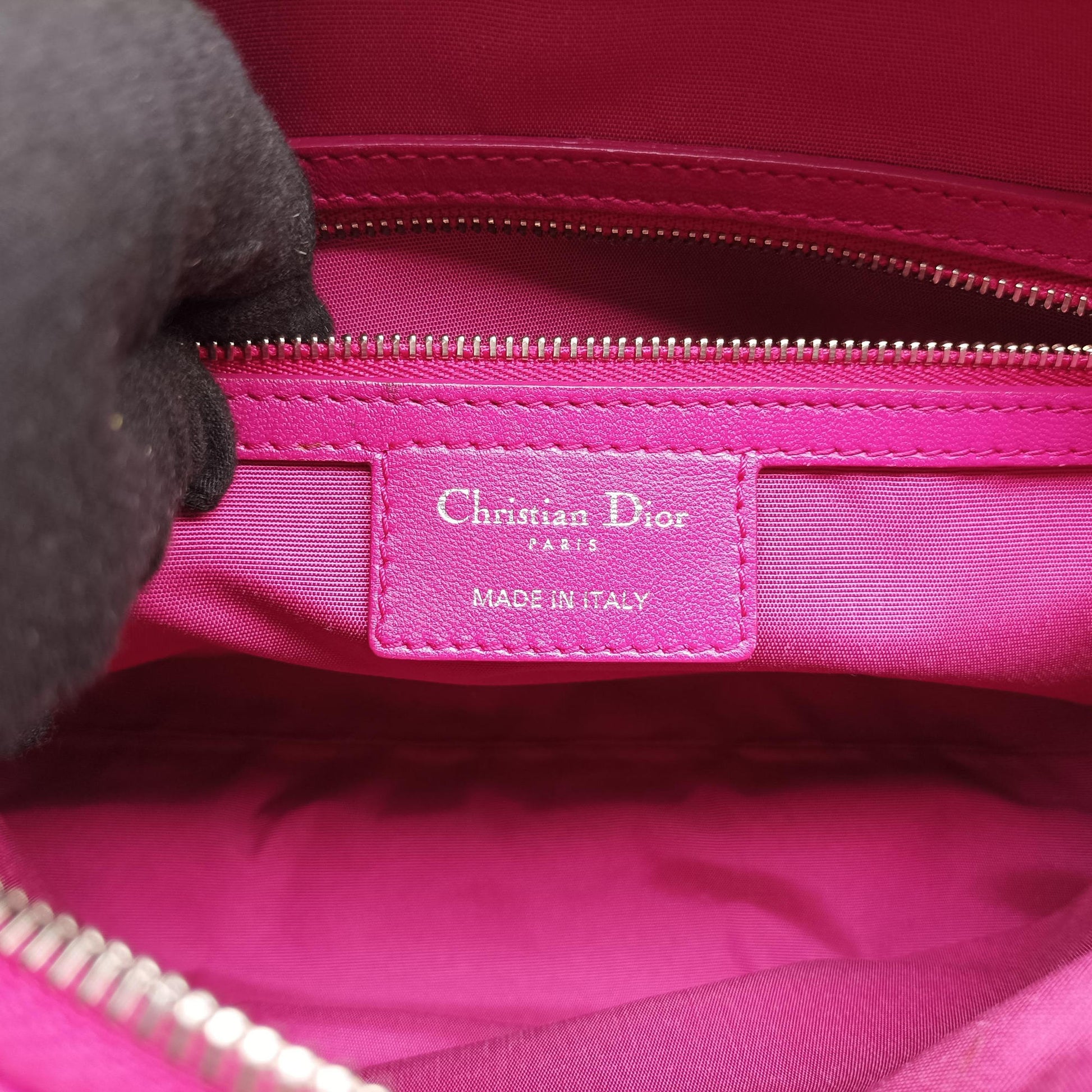 Cannage Dior Soft Shopping Purple lambskin 17-BO-0154ディオールソフト パープル ラムスキン 17-BO-0154