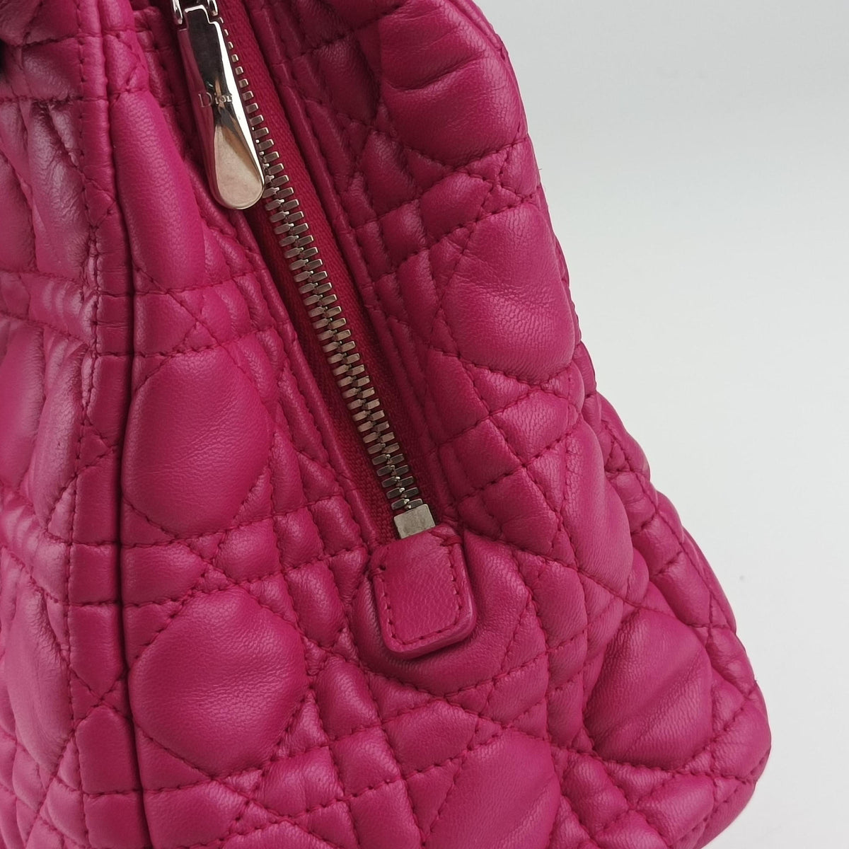 Cannage Dior Soft Shopping Purple lambskin 17-BO-0154ディオールソフト パープル ラムスキン 17-BO-0154