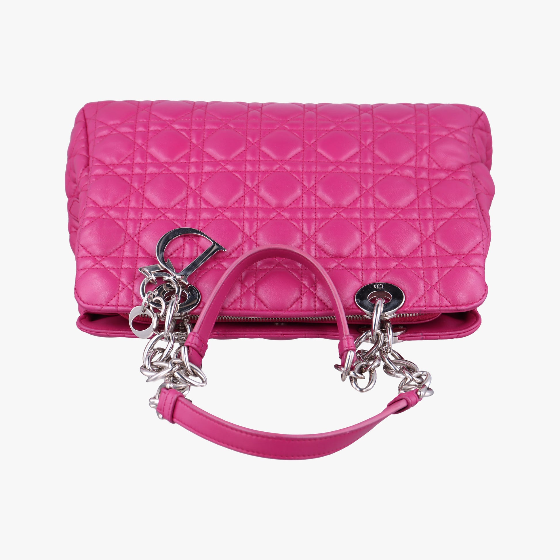 Cannage Dior Soft Shopping Purple lambskin 17-BO-0154ディオールソフト パープル ラムスキン 17-BO-0154