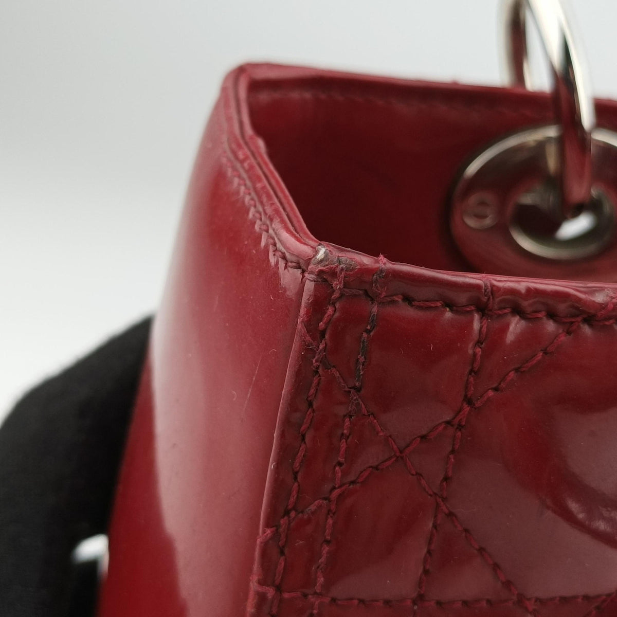 Lady Dior Red Patent 05BMA-0122レディディオール レッド パテント 05BMA-0122
