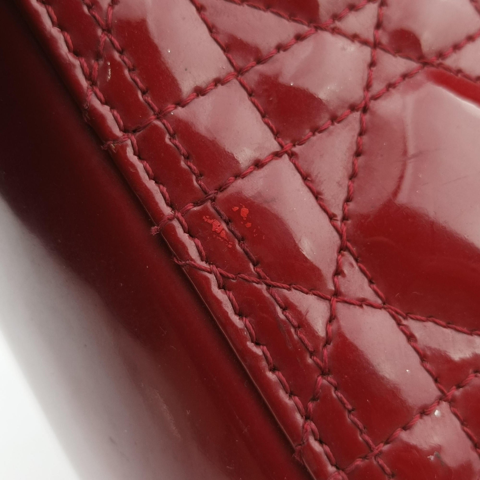Lady Dior Red Patent 05BMA-0122レディディオール レッド パテント 05BMA-0122