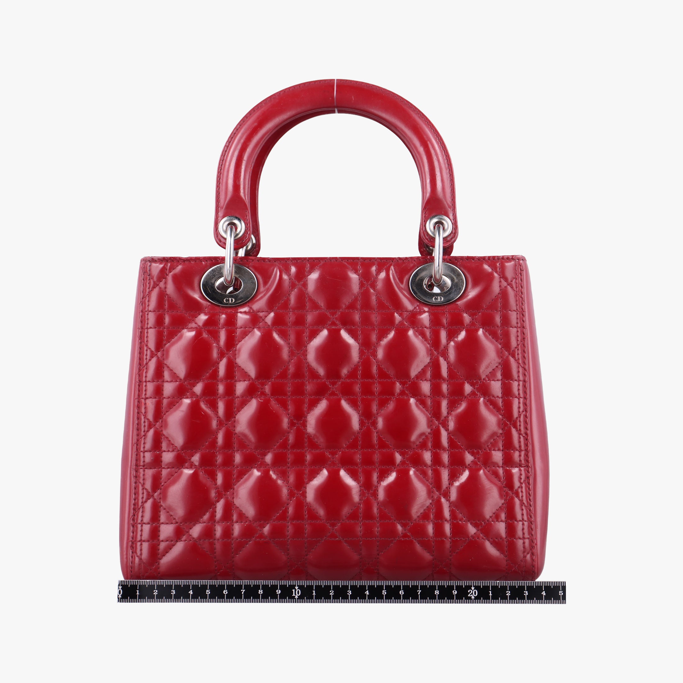 Lady Dior Red Patent 05BMA-0122レディディオール レッド パテント 05BMA-0122