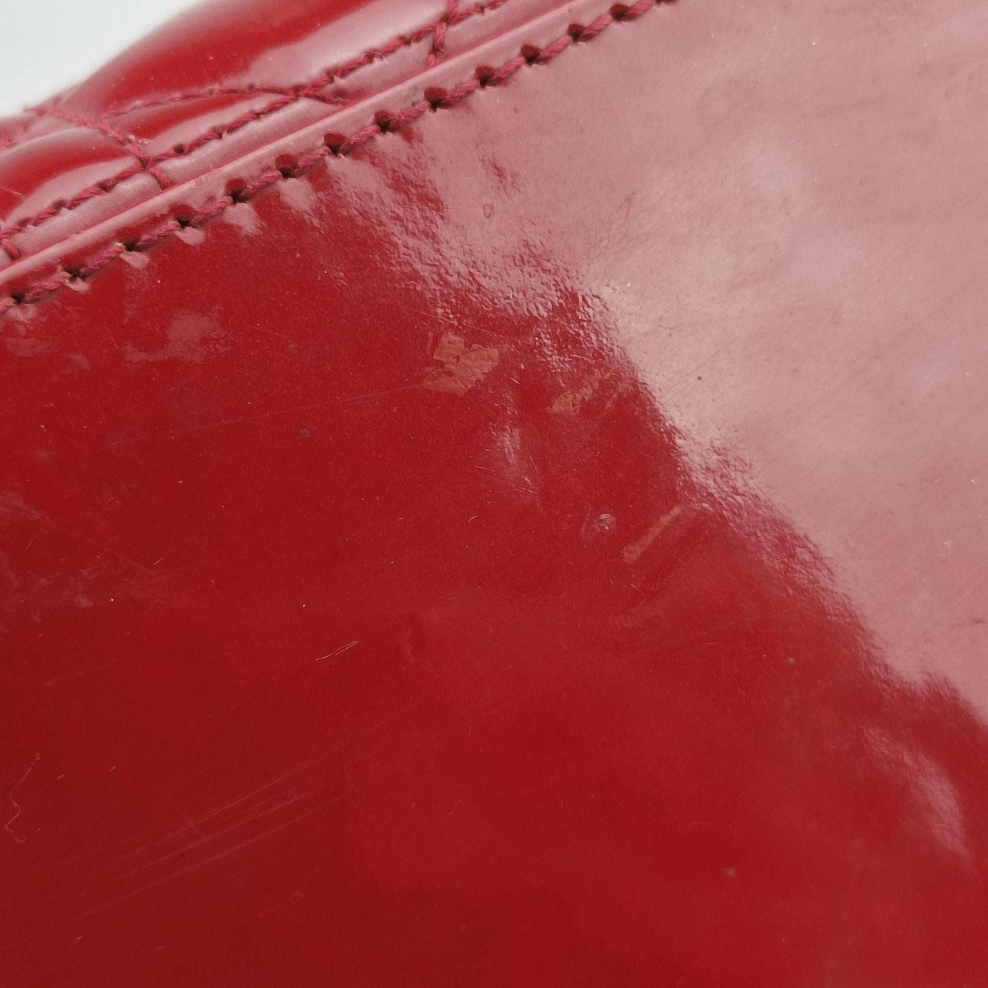 Lady Dior Red Patent 05BMA-0122レディディオール レッド パテント 05BMA-0122