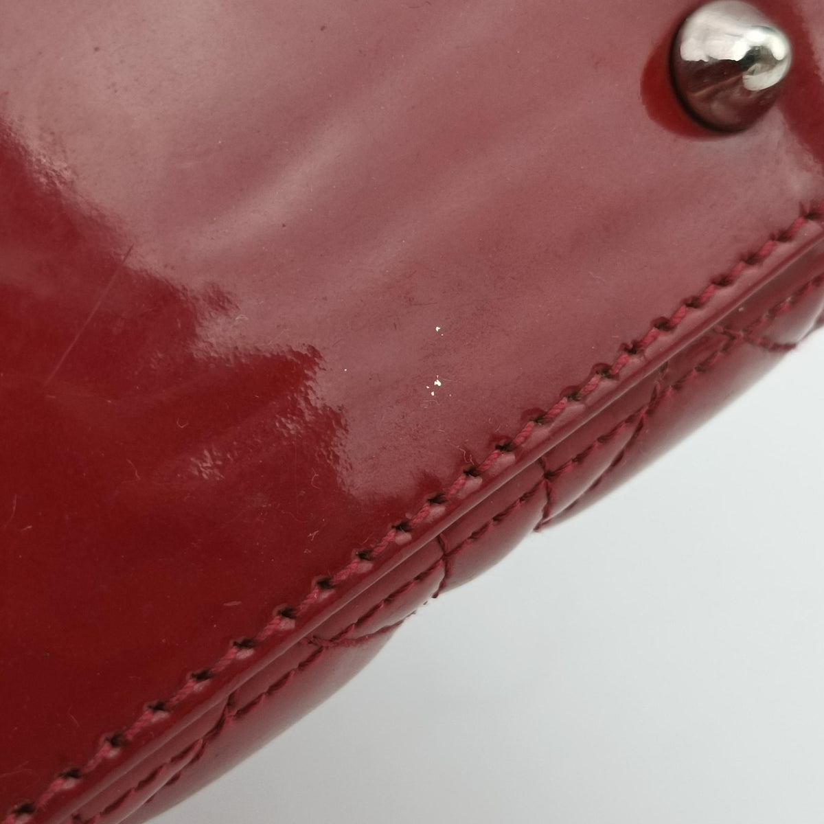 Lady Dior Red Patent 05BMA-0122レディディオール レッド パテント 05BMA-0122