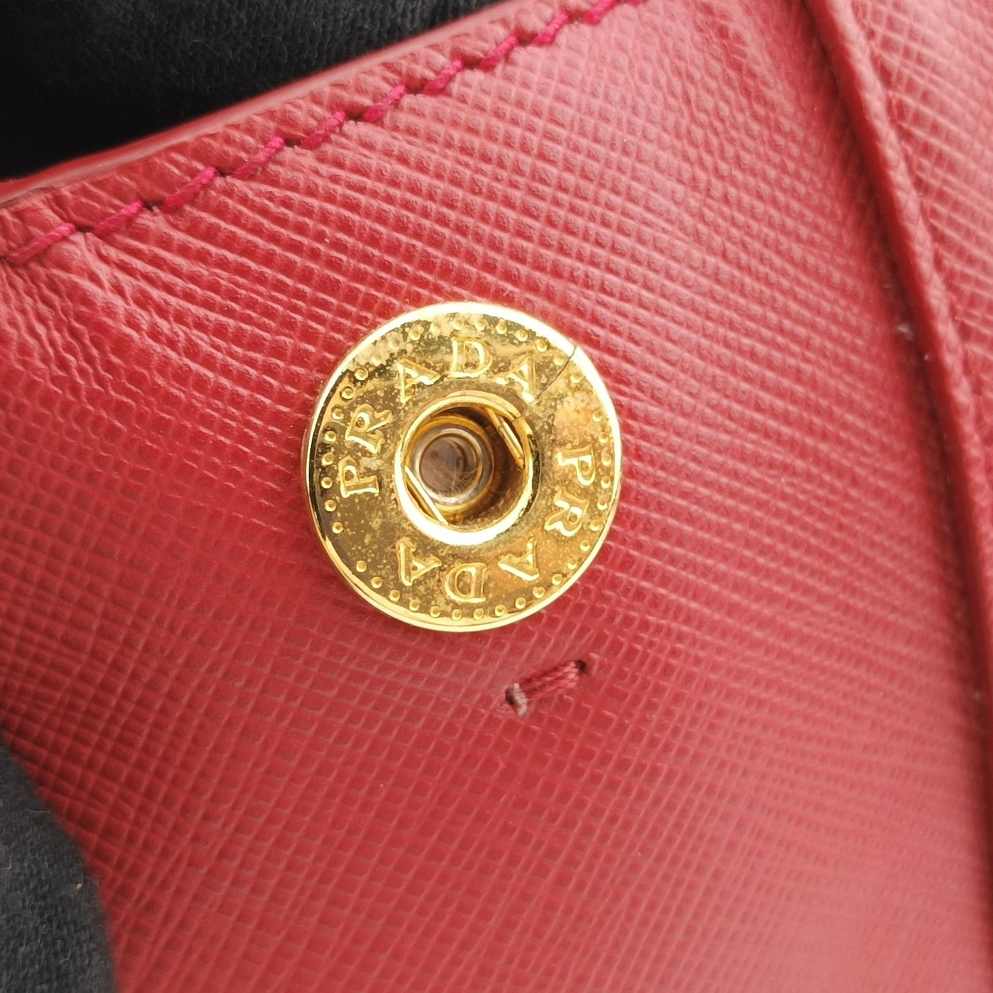 Galleria Red SAFFIANO Leather BN1844 103ガレリア レッド サフィアーノレザー BN1844 103