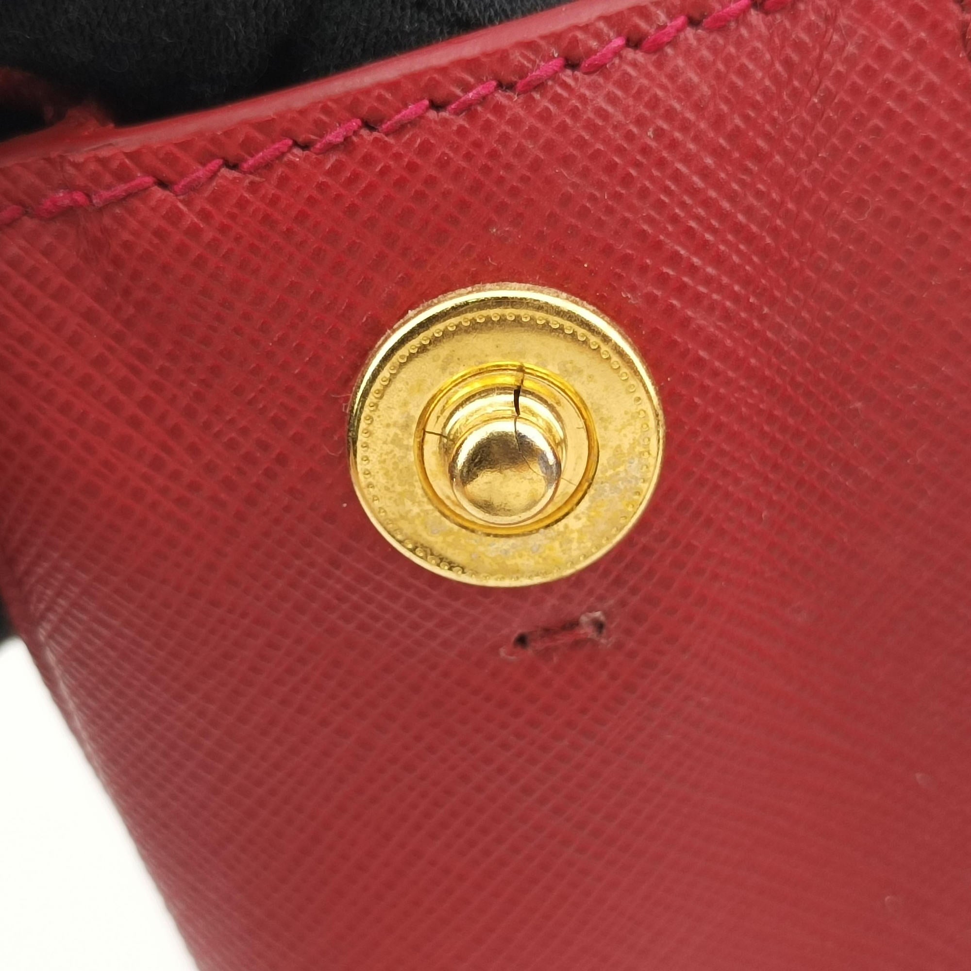 Galleria Red SAFFIANO Leather BN1844 103ガレリア レッド サフィアーノレザー BN1844 103