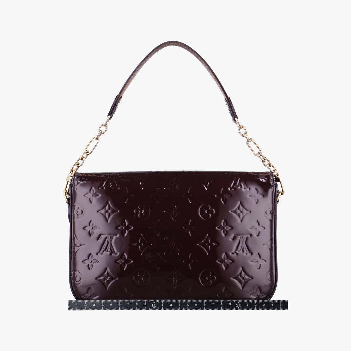 Pre-owned Louis Vuitton RODEO DRIVE AMARANTE Vernis M93598 shoulderbag | stylenewstar