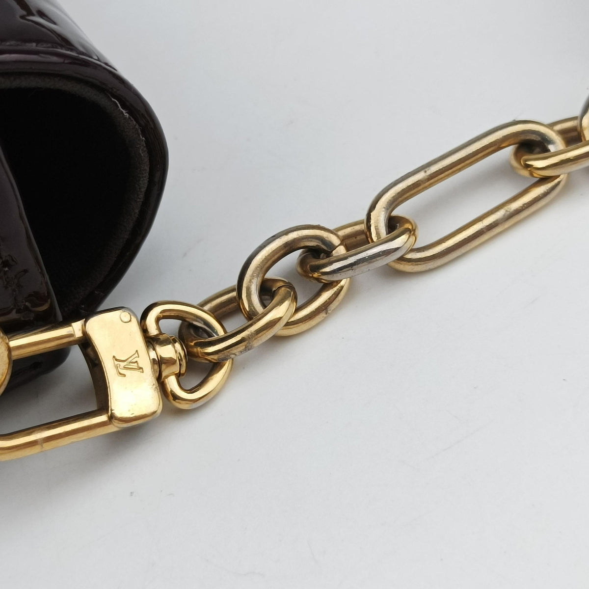 Pre-owned Louis Vuitton RODEO DRIVE AMARANTE Vernis M93598 shoulderbag | stylenewstar