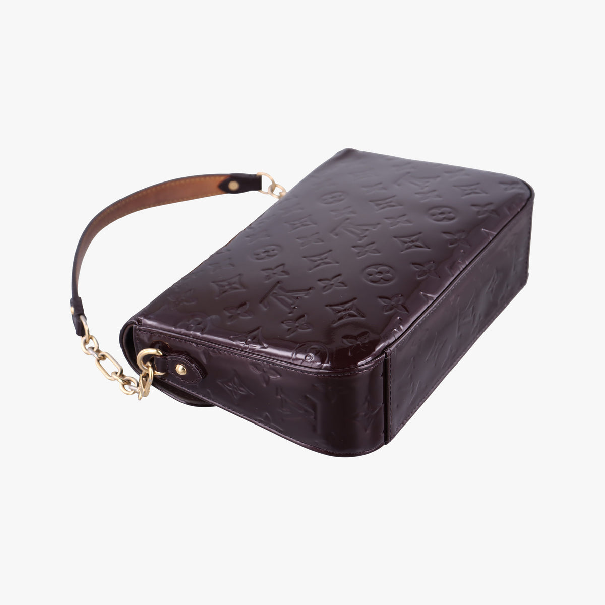 Pre-owned Louis Vuitton RODEO DRIVE AMARANTE Vernis M93598 shoulderbag | stylenewstar