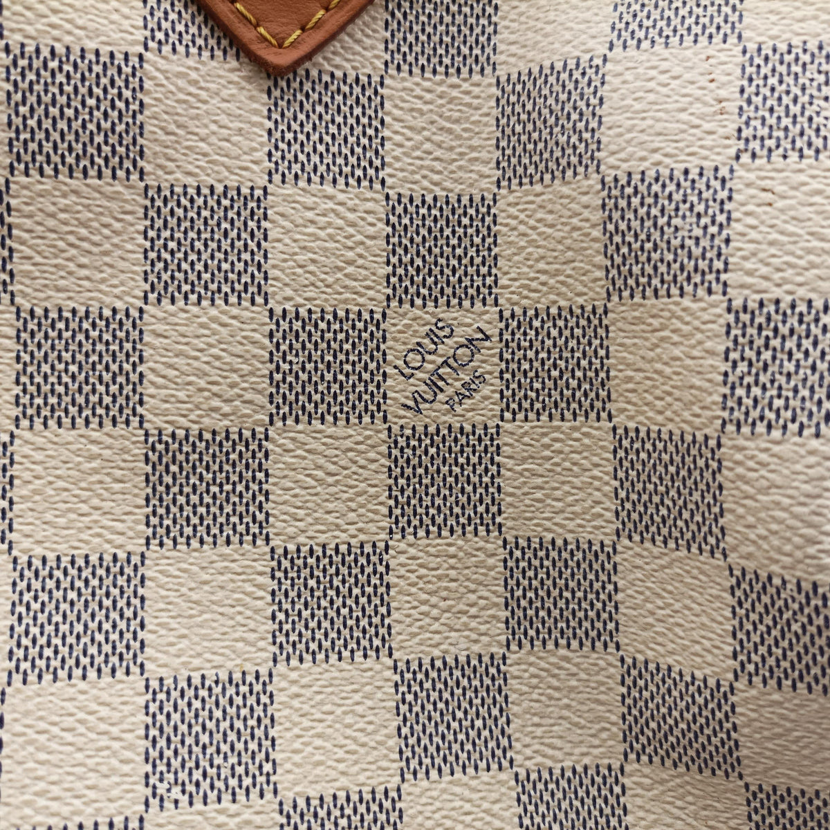 Vintage Louis Vuitton Speedy 35 Azur Damier Canvas N41535 handbag | stylenewstar