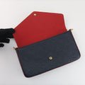 Secondhand Louis Vuitton Pochette Felice MARINE ROUGE Monogram Empreinte M64099 shoulderbag | stylenewstar