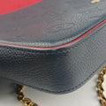 Secondhand Louis Vuitton Pochette Felice MARINE ROUGE Monogram Empreinte M64099 shoulderbag | stylenewstar