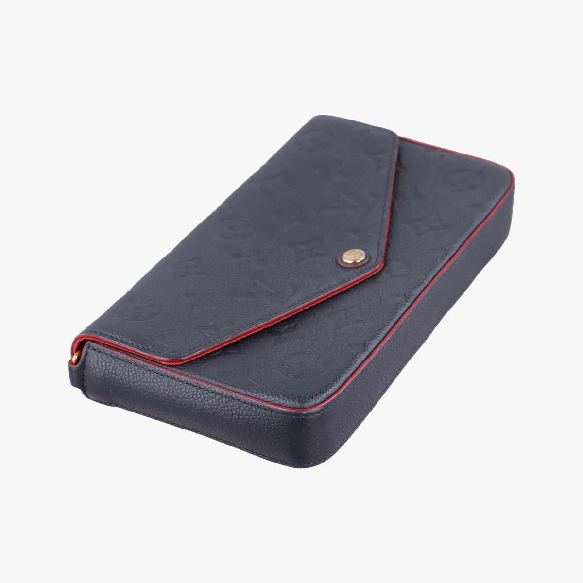 Secondhand Louis Vuitton Pochette Felice MARINE ROUGE Monogram Empreinte M64099 shoulderbag | stylenewstar