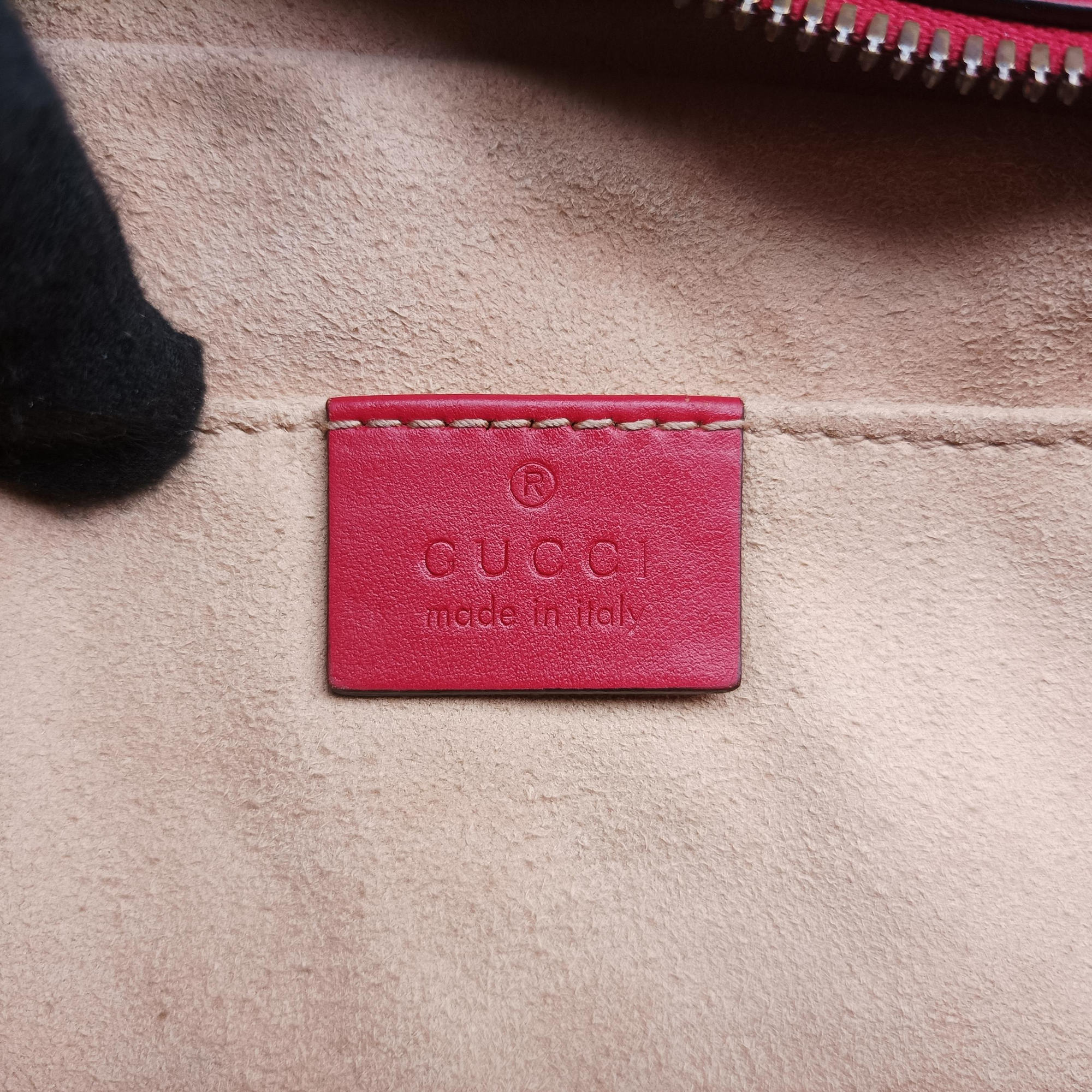 GG Marmont Red Leather 447632 C026947429GGマーモント レッド レザー 447632 C026947429