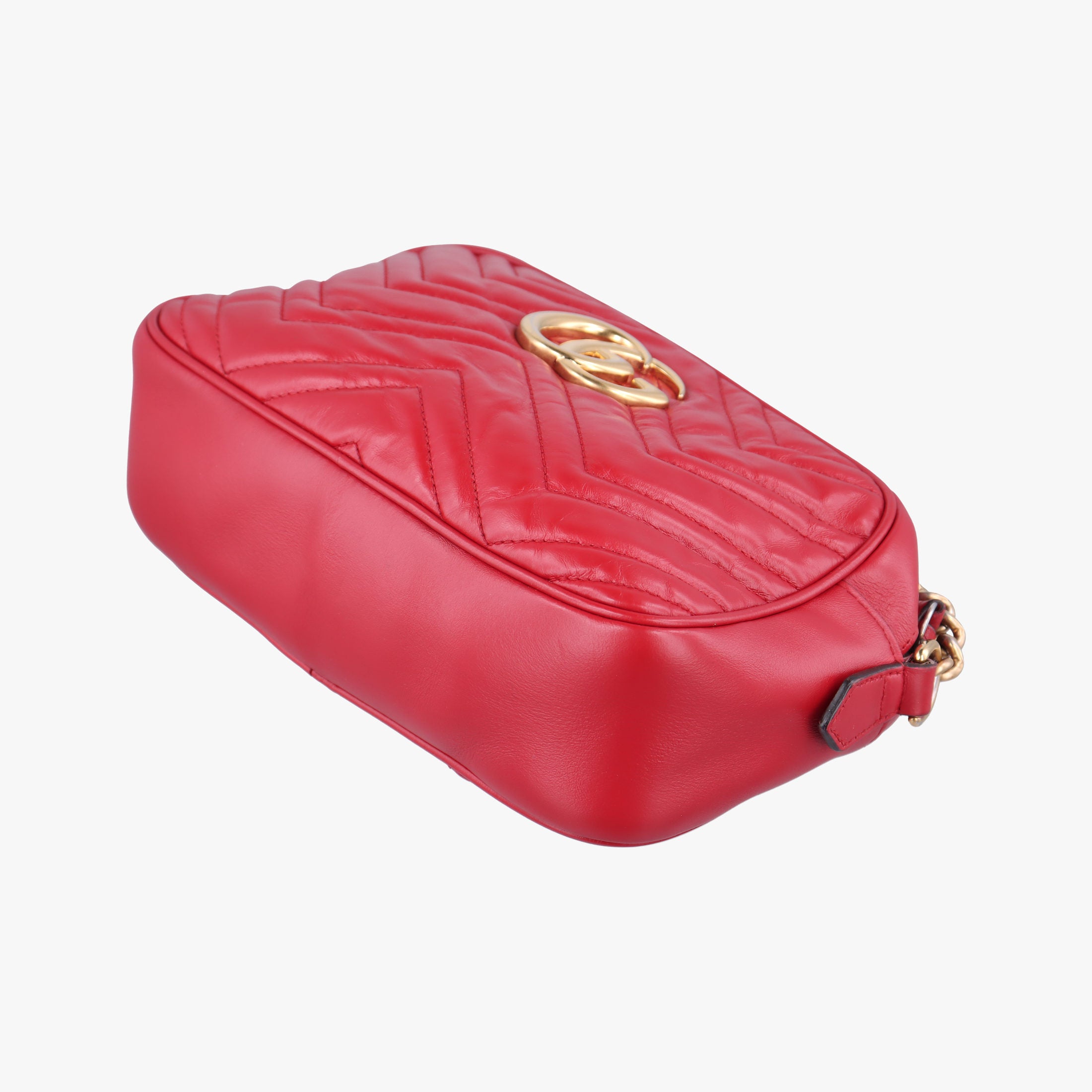GG Marmont Red Leather 447632 C026947429GGマーモント レッド レザー 447632 C026947429
