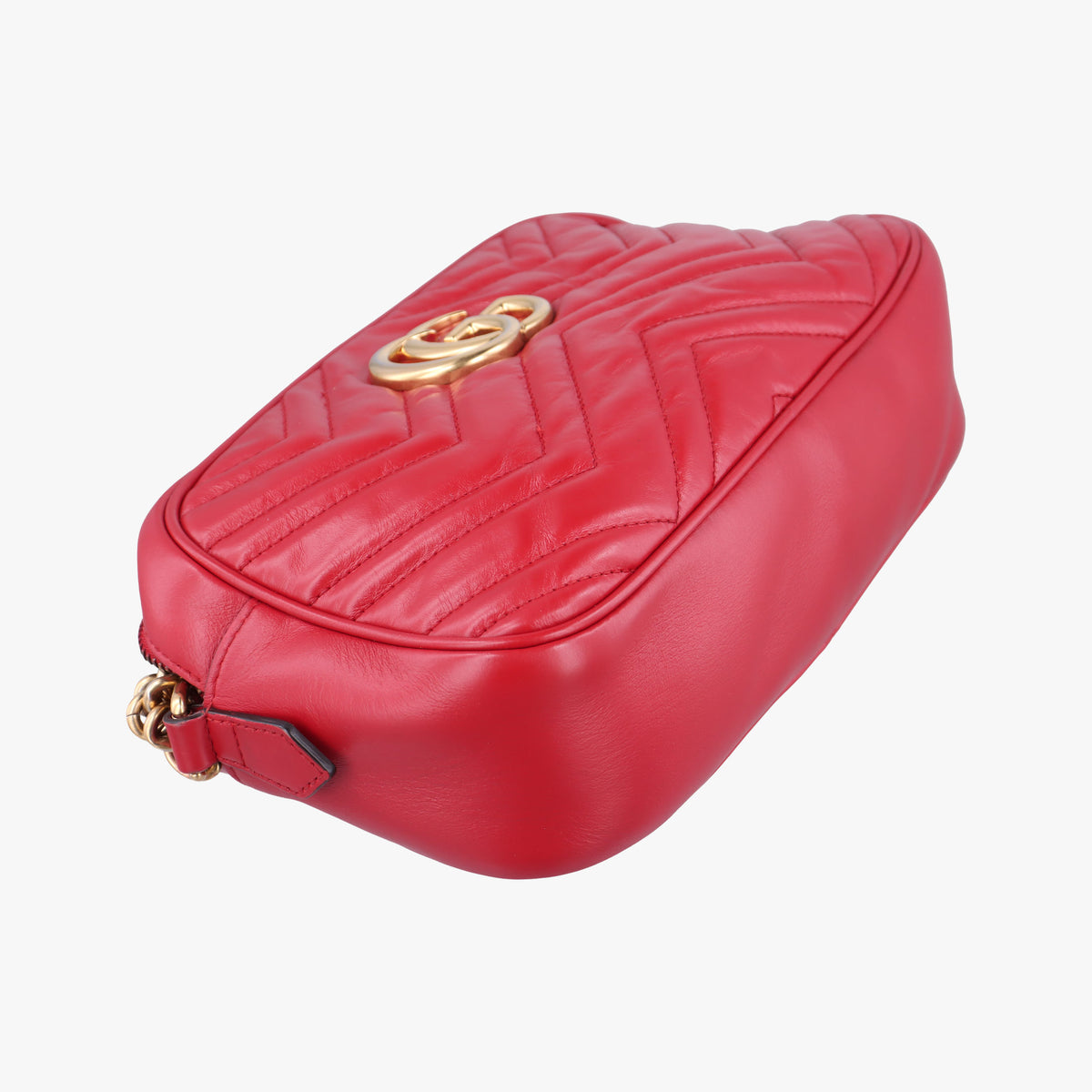 GG Marmont Red Leather 447632 C026947429GGマーモント レッド レザー 447632 C026947429