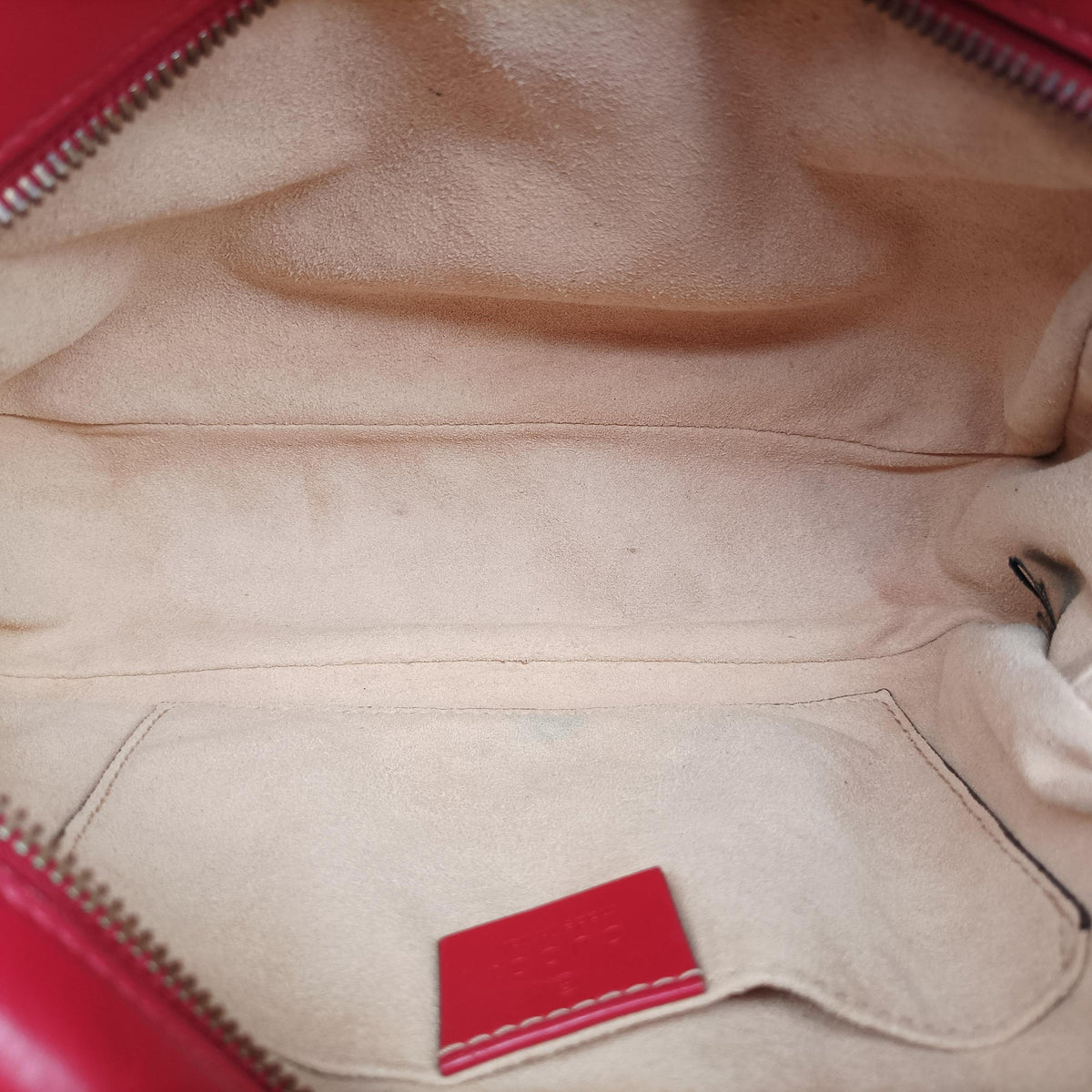 GG Marmont Red Leather 447632 C026947429GGマーモント レッド レザー 447632 C026947429